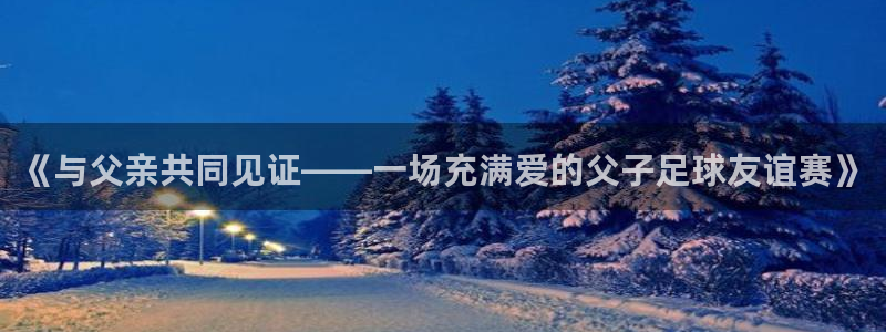 纵横国际影城：《与父亲共同见证——一场充满爱的父子足球友谊赛》